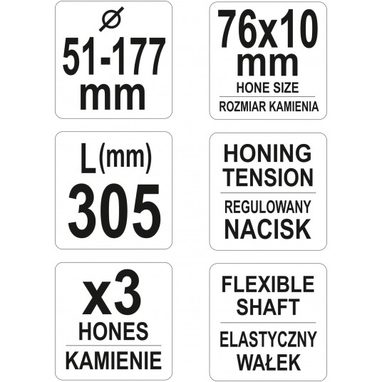HONOWNICA DO CYLINDRÓW 51-177mm -zdjęcie numer 5
