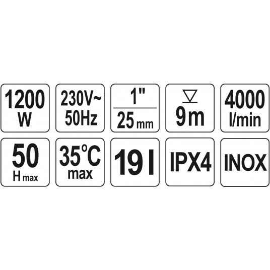 HYDROFOR INOX AUTO 1200W -zdjęcie numer 4