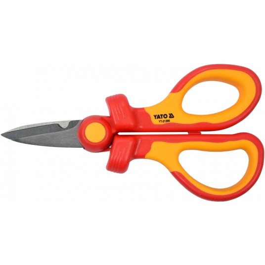 IZOL. NOŻYCZKI DLA ELEKTRYKÓW 160MM VDE -zdjęcie numer 1