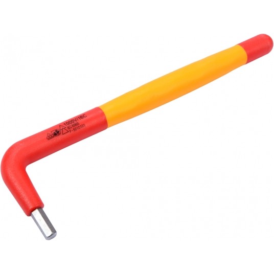 IZOLOWANY KLUCZ SZEŚCIOKĄTNY L 5MM VDE -zdjęcie numer 2