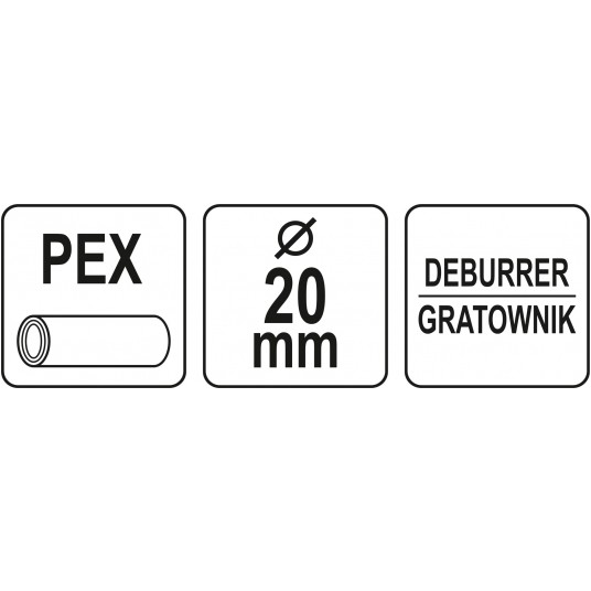 KALIBRATOR Z GRATOWNIKIEM DO RUR PEX 20 -zdjęcie numer 4