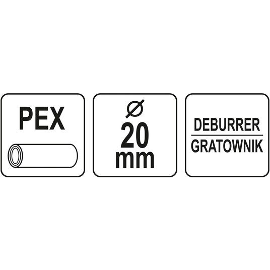 KALIBRATOR Z GRATOWNIKIEM DO RUR PEX 20 -zdjęcie numer 4