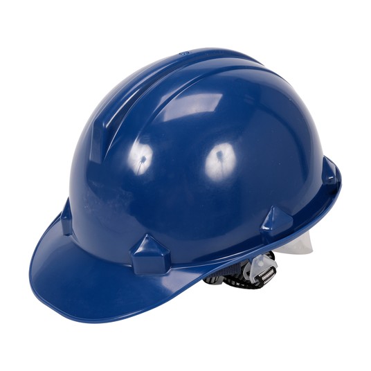 KASK OCHRONNY NIEBIESKI HDPE -zdjęcie numer 1