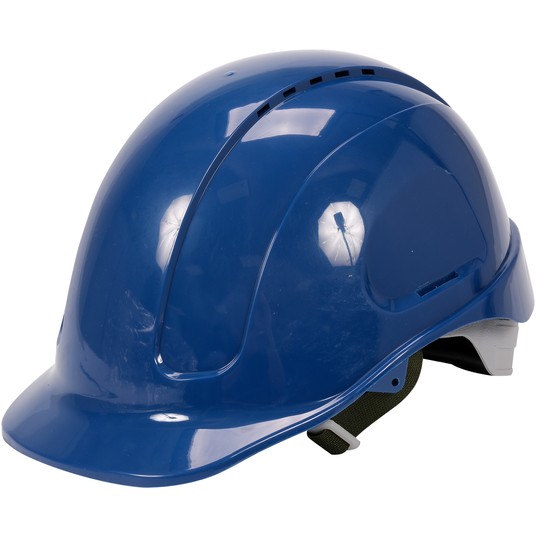 KASK OCHRONNY NIEBIESKI WYS. KOMF. ABS -zdjęcie numer 1