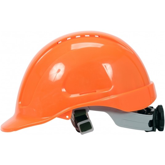 KASK OCHRONNY POMARAŃ. WYS. KOMF. ABS -zdjęcie numer 2