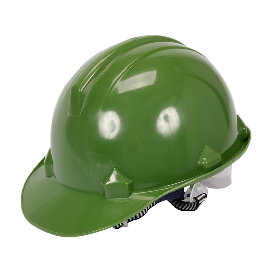 KASK OCHRONNY ZIELONY HDPE -zdjęcie numer 1