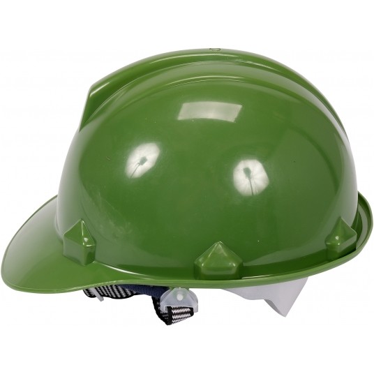 KASK OCHRONNY ZIELONY HDPE -zdjęcie numer 2