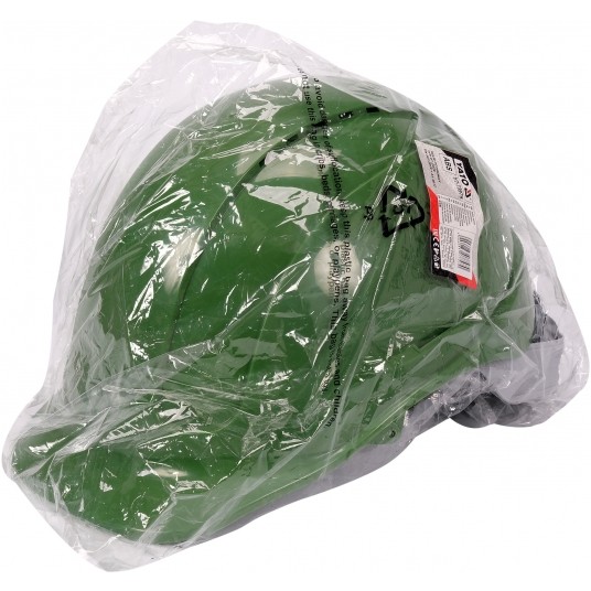 KASK OCHRONNY ZIELONY WYS. KOMF. ABS -zdjęcie numer 3