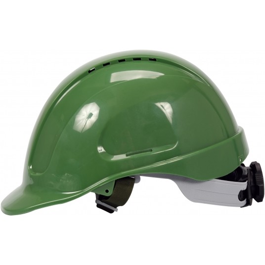 KASK OCHRONNY ZIELONY WYS. KOMF. ABS -zdjęcie numer 2