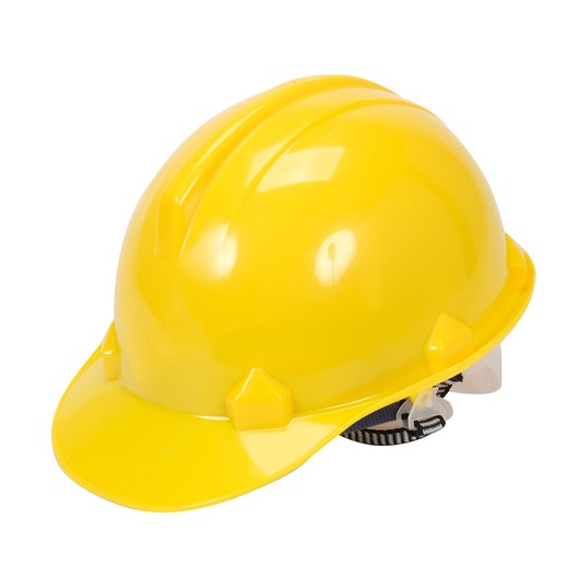 KASK OCHRONNY ŻÓŁTY HDPE -zdjęcie numer 1