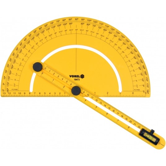 KĄTOMIERZ Z LIBELLĄ I RUCHOMYM RAMIENIEM -zdjęcie numer 2