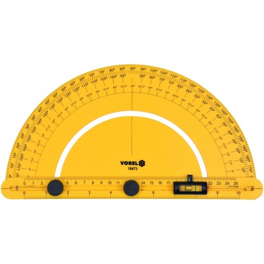 KĄTOMIERZ Z LIBELLĄ I RUCHOMYM RAMIENIEM -zdjęcie numer 1