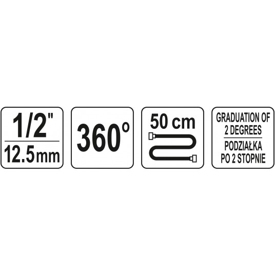 KĄTOMIERZ Z UCHWYTEM DO KLUCZA DYNAMO -zdjęcie numer 7