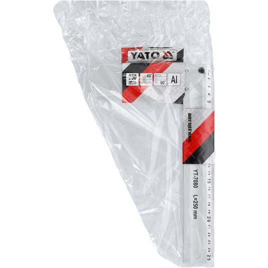 KĄTOWNIK ALUMINIOWY 250MM -zdjęcie numer 4