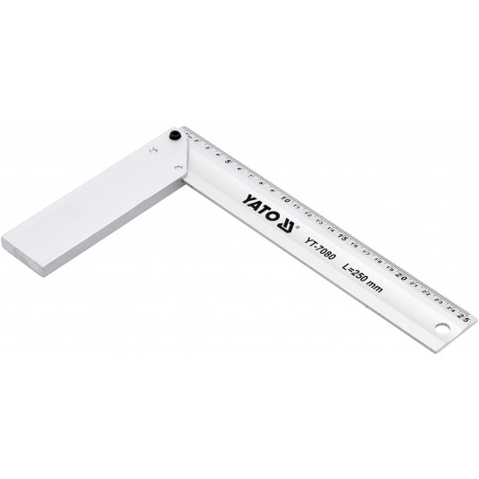 KĄTOWNIK ALUMINIOWY 250MM -zdjęcie numer 2