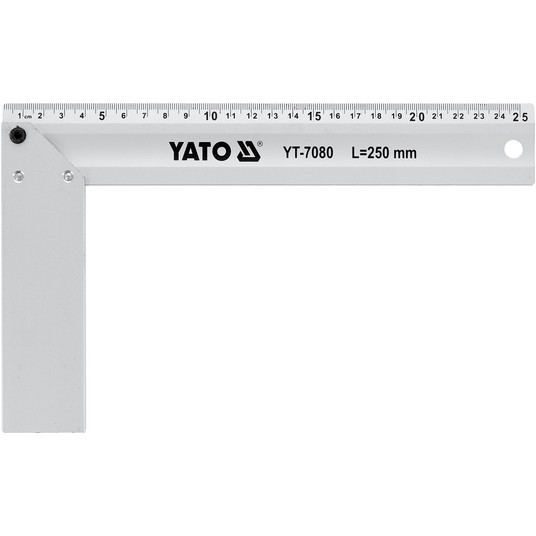 KĄTOWNIK ALUMINIOWY 250MM -zdjęcie numer 1