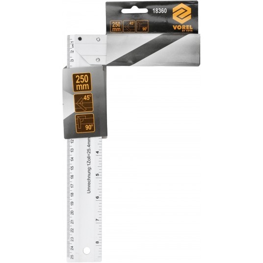 KĄTOWNIK ALUMINIOWY 250MM -zdjęcie numer 3