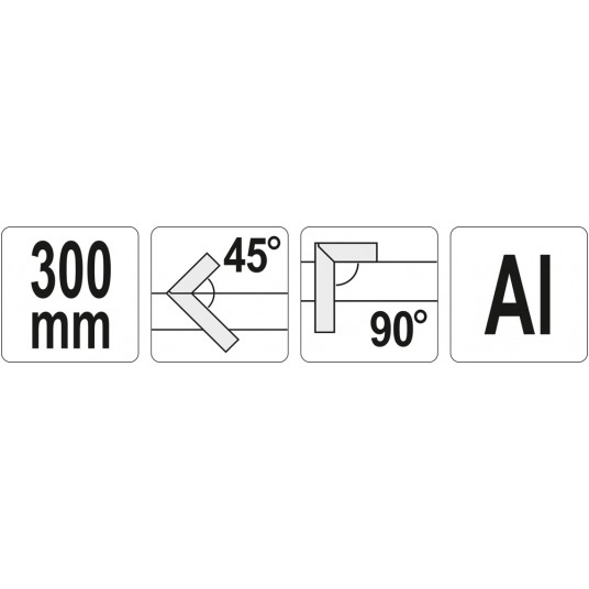 KĄTOWNIK ALUMINIOWY 300MM -zdjęcie numer 6