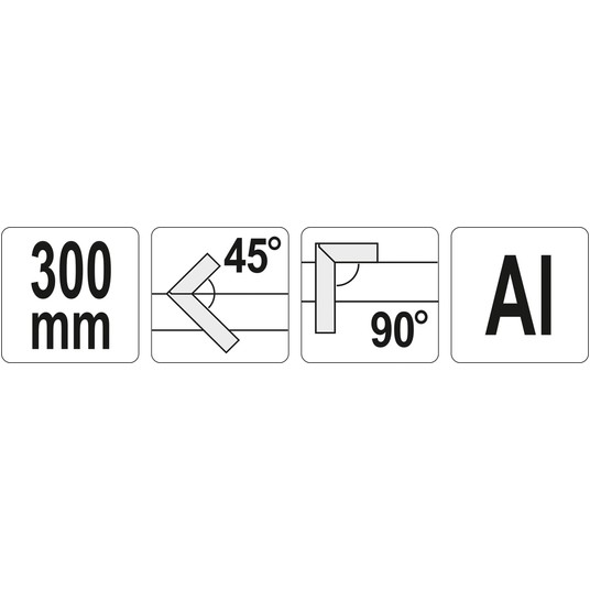 KĄTOWNIK ALUMINIOWY 300MM -zdjęcie numer 6