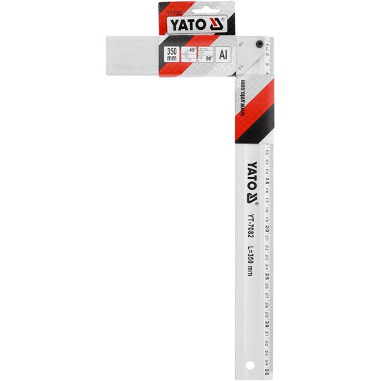 KĄTOWNIK ALUMINIOWY 350MM -zdjęcie numer 2