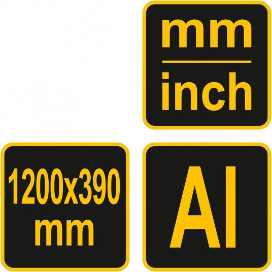 KĄTOWNIK ALUMINIOWY L 1200 MM -zdjęcie numer 3