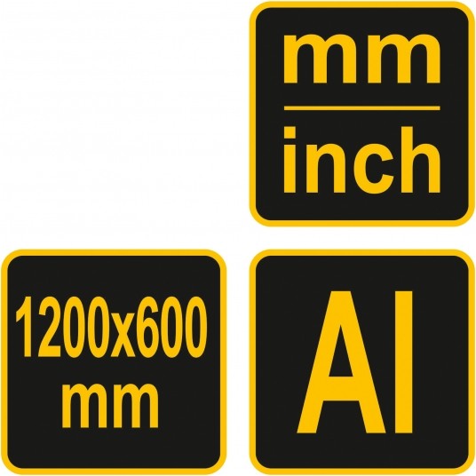 KĄTOWNIK ALUMINIOWY L 1200 MM -zdjęcie numer 3