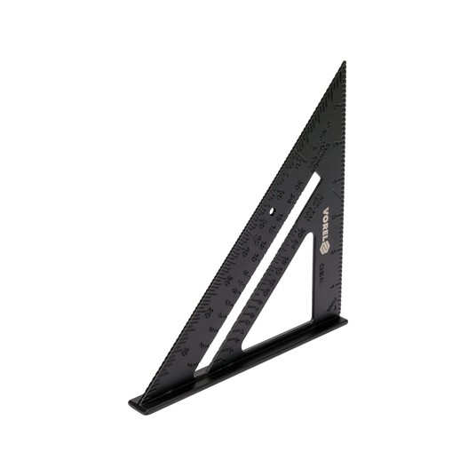 KĄTOWNIK ALUMINIOWY ZE STOPKĄ 250 MM -zdjęcie numer 3