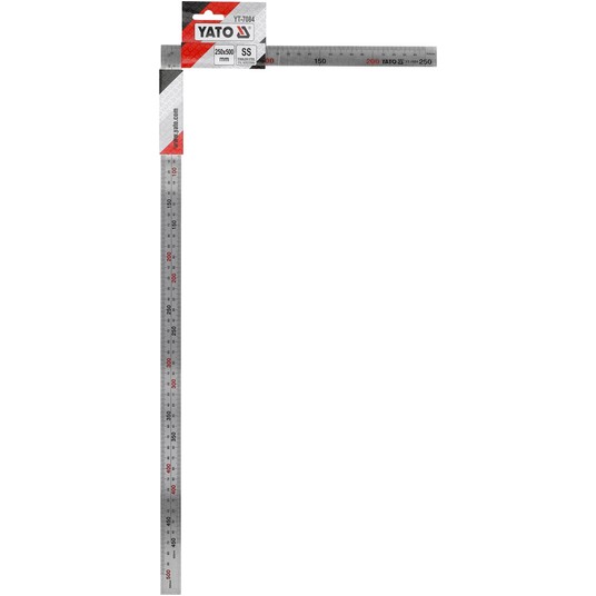 KĄTOWNIK STALOWY INOX 250x500MM -zdjęcie numer 2