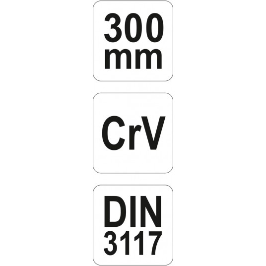 KL.NAST.SZWED 300MM CRV YATO -zdjęcie numer 3