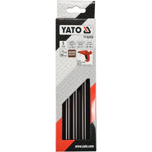 KLEJ TERMOTOPLIWY 11x200MM 5PCS BRĄZ -zdjęcie numer 2