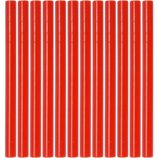 KLEJ TERMOTOPLIWY 7,2x100MM 12SZ CZERWON -zdjęcie numer 1