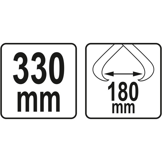 KLESZCZE DO PRZENOSZENIA DREWNA 330 MM -zdjęcie numer 3