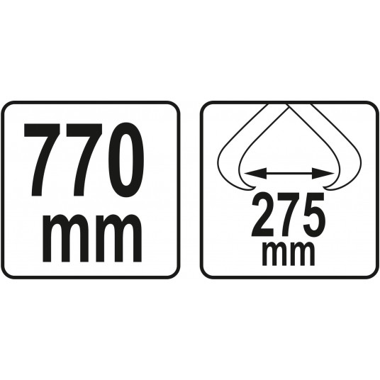 KLESZCZE DO PRZENOSZENIA DREWNA L-770 MM -zdjęcie numer 3