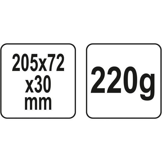 KLIN DO DREWNA L 205 MM, TWORZYWO -zdjęcie numer 5