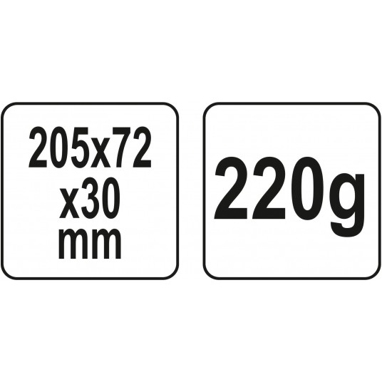 KLIN DO DREWNA L 205 MM, TWORZYWO -zdjęcie numer 5