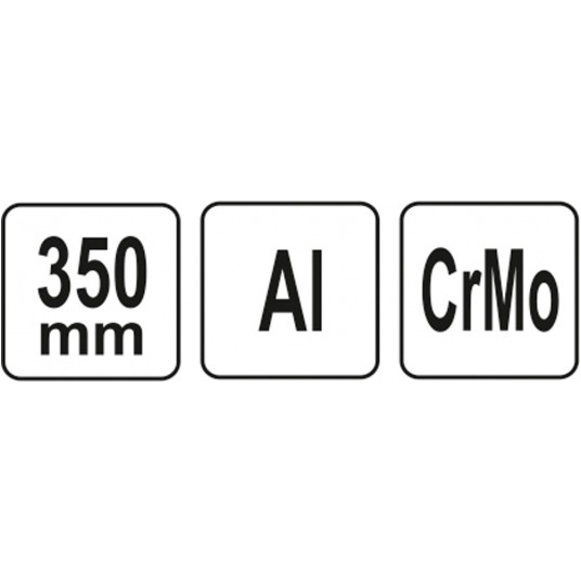 KLUCZ DO RUR 14cal Cr-Mo / Aluminium -zdjęcie numer 2