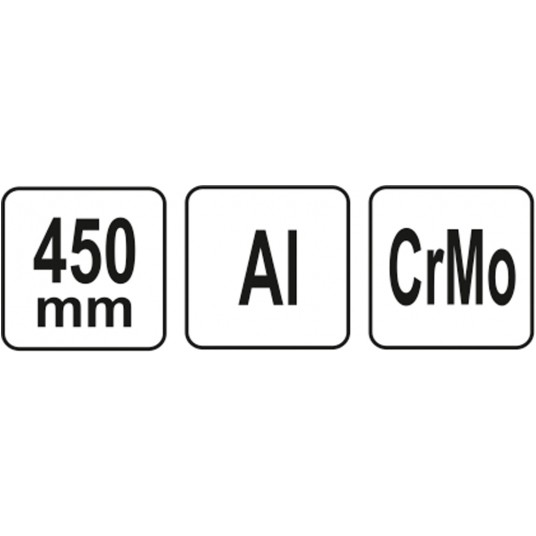 KLUCZ DO RUR 18cal Cr-Mo / Aluminium -zdjęcie numer 2
