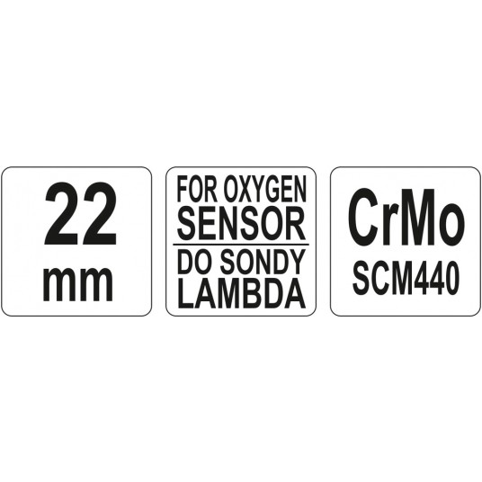 KLUCZ DO SONDY LAMBDA 22 MM -zdjęcie numer 4