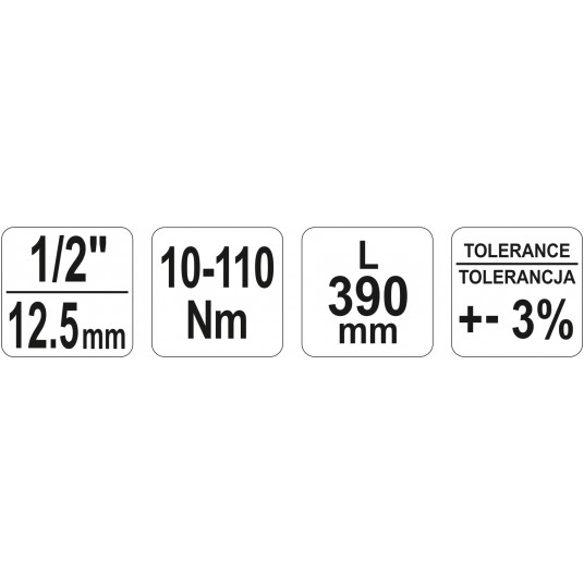 KLUCZ DYNAMOMETR. 1/2" 0-100Nm ZEGAROWY -zdjęcie numer 4