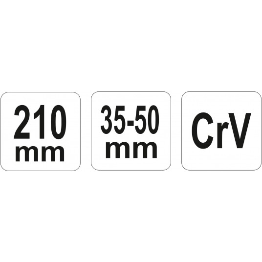 KLUCZ HAKOWY OKR. BOLEC PRZEGUB. 35-50MM -zdjęcie numer 3