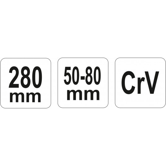 KLUCZ HAKOWY OKR. BOLEC PRZEGUB. 50-80MM -zdjęcie numer 3