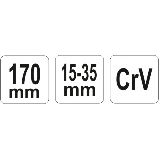KLUCZ HAKOWY Z NOSKIEM PRZEGUB. 15-35MM -zdjęcie numer 3