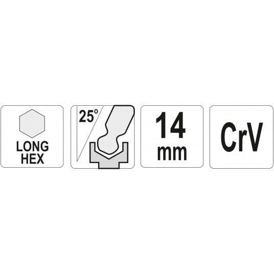 KLUCZ IMBUSOWY Z KULKĄ DŁUGI 14,0 MM -zdjęcie numer 2