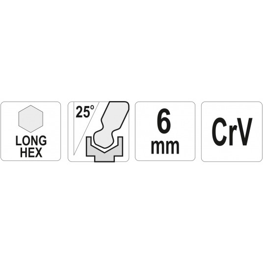 KLUCZ IMBUSOWY Z KULKĄ DŁUGI 6,0 MM -zdjęcie numer 1