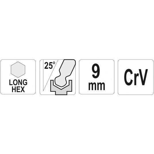 KLUCZ IMBUSOWY Z KULKĄ DŁUGI 9,0 MM -zdjęcie numer 2