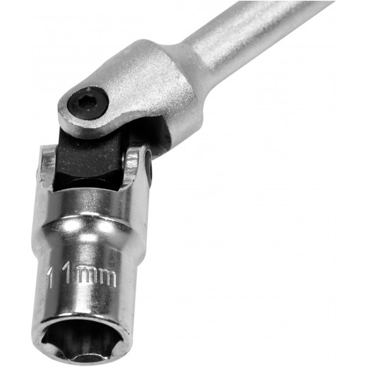 KLUCZ NASADOWY Z PRZEGUBEM TYPU T 11MM -zdjęcie numer 2