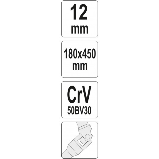 KLUCZ NASADOWY Z PRZEGUBEM TYPU T 12MM -zdjęcie numer 3