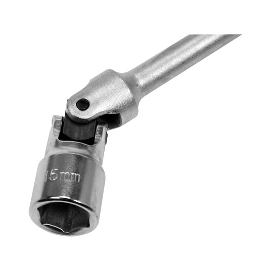 KLUCZ NASADOWY Z PRZEGUBEM TYPU T 15MM -zdjęcie numer 2