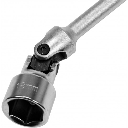 KLUCZ NASADOWY Z PRZEGUBEM TYPU T 18MM -zdjęcie numer 2