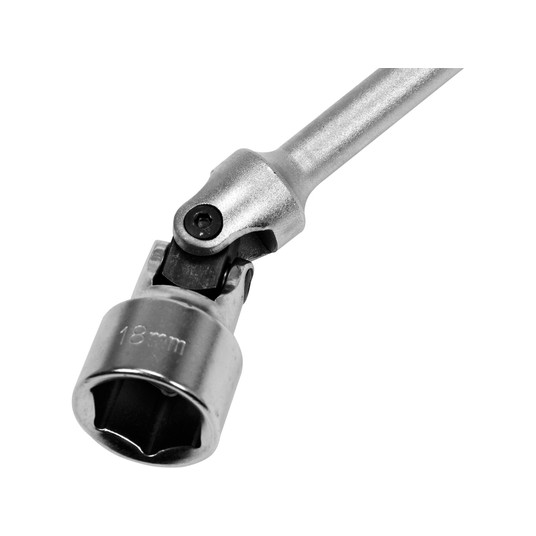 KLUCZ NASADOWY Z PRZEGUBEM TYPU T 18MM -zdjęcie numer 2